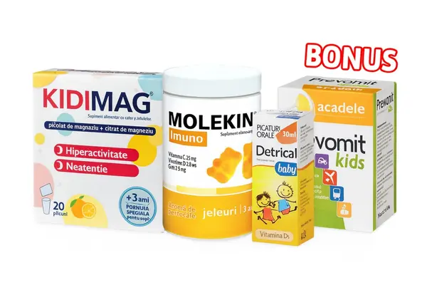 Kit Imunitate si Energie Copii 3+ ani – Zdrovit