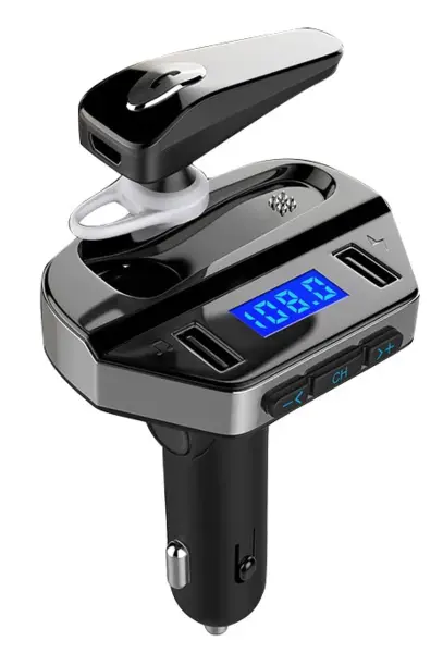 Kit modulator V6 MP3 cu Casca Handsfree Bluetooth