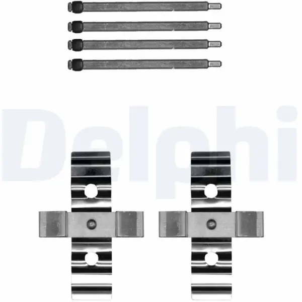 Kit montare placute frana Spate potrivit VOLVO S60 I, V70 II; TESLA MODEL S, MODEL X 2.4-Electric 09.01-