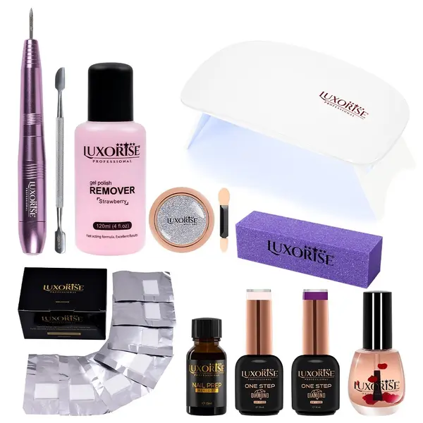 Kit Oja Semipermanenta One Step LUXORISE Diamond Travel