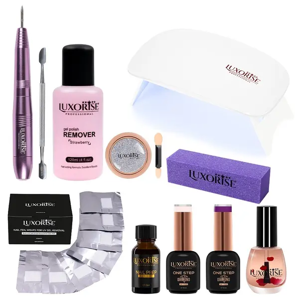 Kit Oja Semipermanenta One Step LUXORISE Diamond Travel