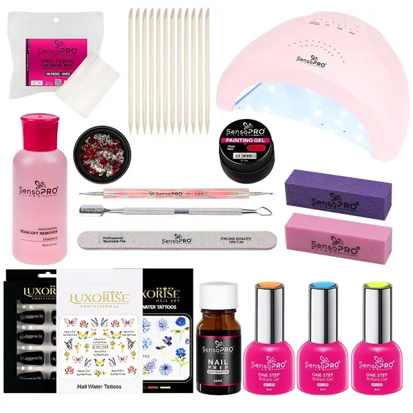 Kit Oja Semipermanenta One Step SensoPRO Milano Brilliant Artist