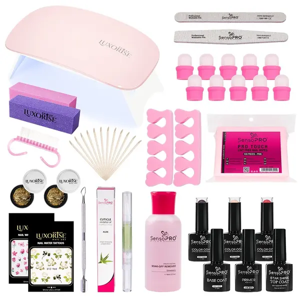 Kit Oja Semipermanenta SensoPRO Milano 10ml cu Lampa UV LED #01