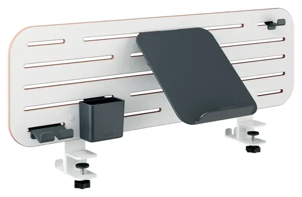 Kit organizator pentru birou Leitz cu 3 suporturi 80x25 cm Alb Kit organizator pentru birou Leitz cu 3 suporturi 80x25 cm Alb