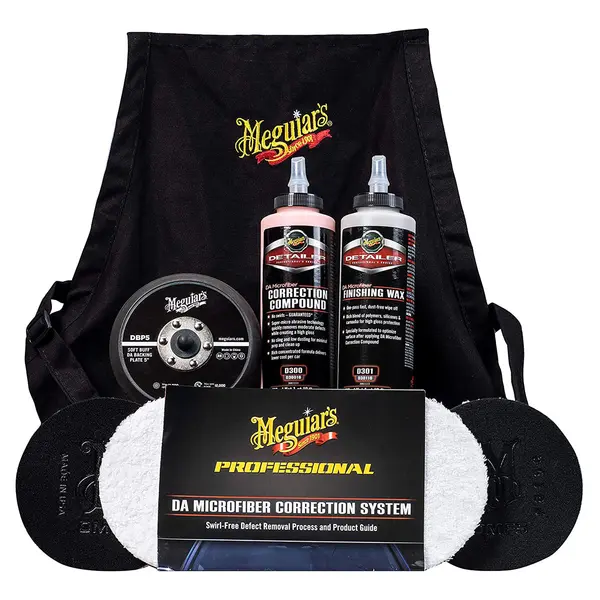 Kit paste polish si paduri microfibra DA Microfiber Correction System MEGUIAR'S