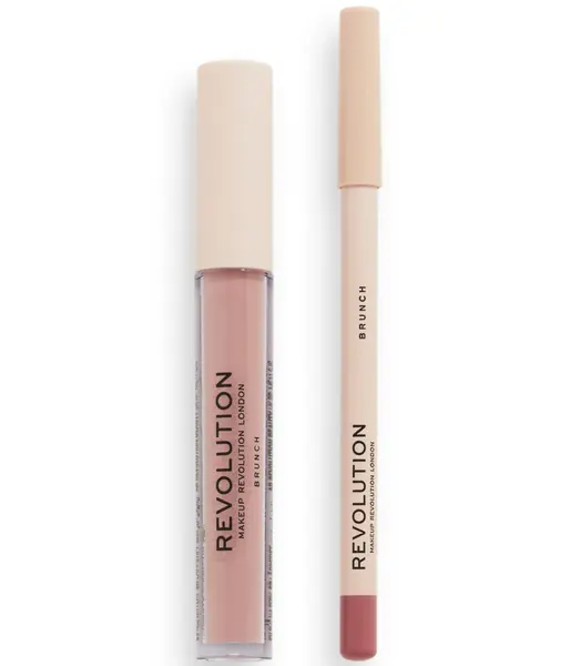 Kit pentru conturarea buzelor Brunch, 1 bucata, Makeup Revolution