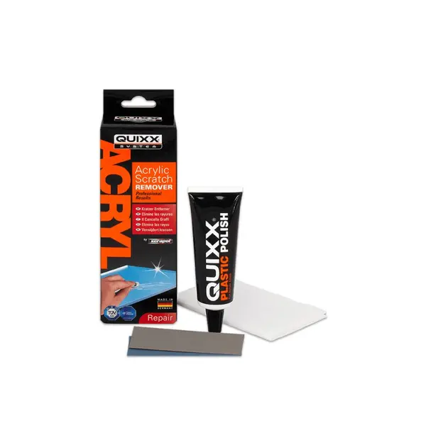 Kit pentru Indepartarea Zgarieturilor, Materiale Acrilice si Plexiglas, Quixx
