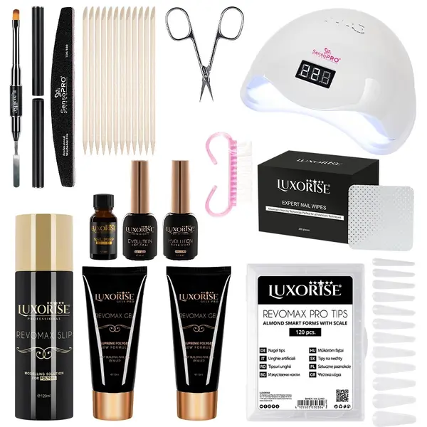 Kit Polygel LUXORISE Sculpt Elite cu Lampa #13