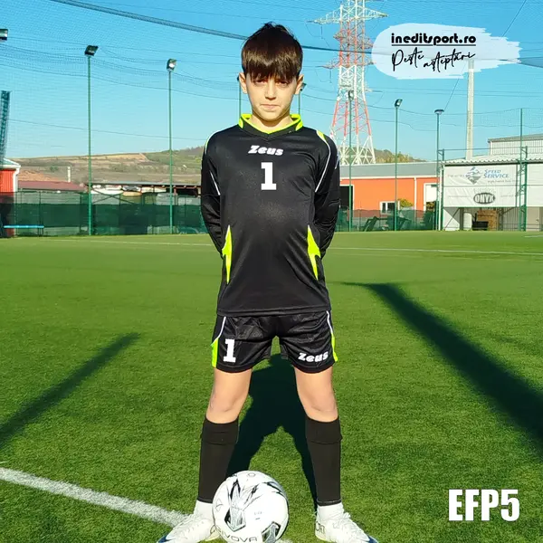 KIT PORTAR ZEUS PAROS, NEGRU, 3XS EFP5 XL, Tricou și șort negru