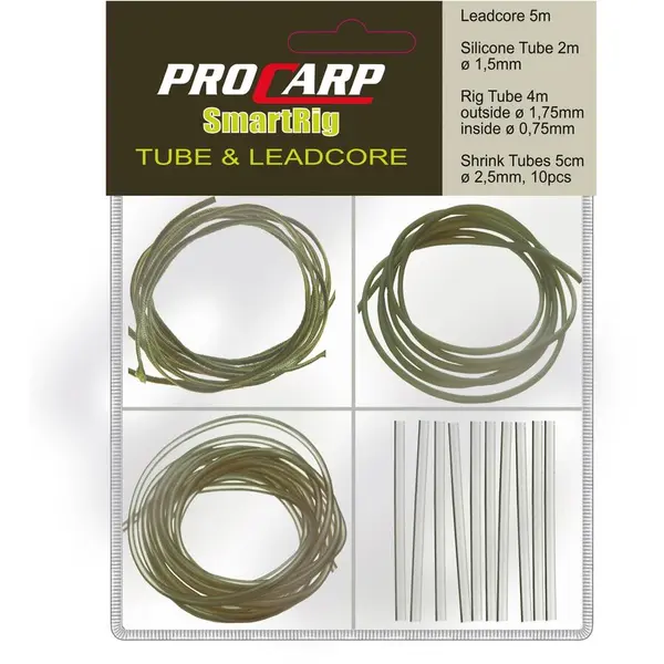 Kit Pro Carp Tube And Leadcore Mud