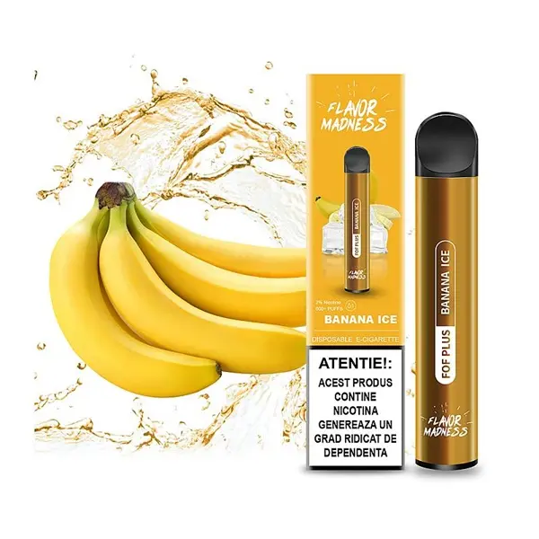 Kit Puff Bar FOF Plus 20mg - Banana Ice