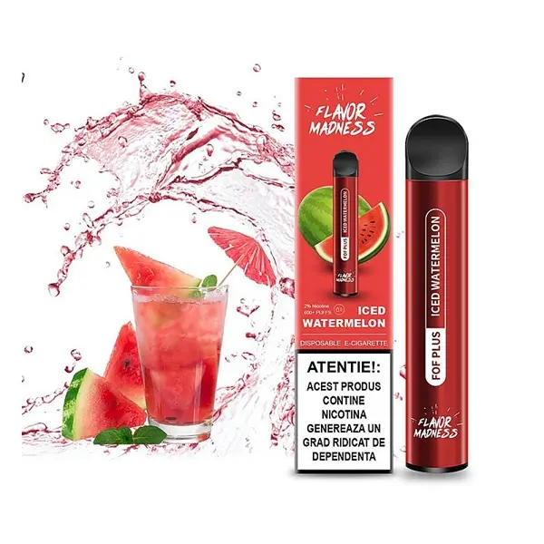Kit Puff Bar FOF Plus 20mg - Iced Watermelon
