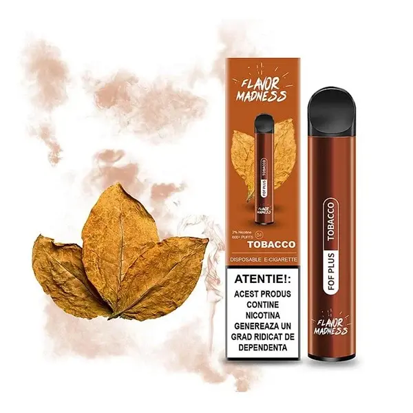 Kit Puff Bar FOF Plus 20mg - Tobacco
