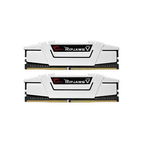 Kit RAM G.SKILL Ripjaws V White, 32GB (2x16GB), DDR4 3600MHz, CL 18, Intel XMP 2.0