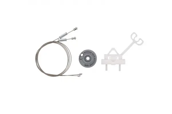 Kit reparatie macara geam fata dreapta set CITROEN NEMO; FIAT FIORINO, QUBO; PEUGEOT BIPPER, BIPPER TEPEE dupa 2007