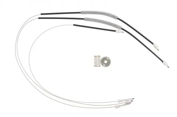 Kit reparatie macara geam fata stanga cablu, 5 usi versiune VW GOLF V intre 2003-2009