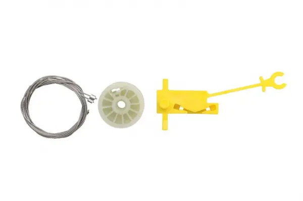 Kit reparatie macara geam fata stanga set NISSAN PRIMASTAR; OPEL VIVARO A; RENAULT TRAFIC II dupa 2001