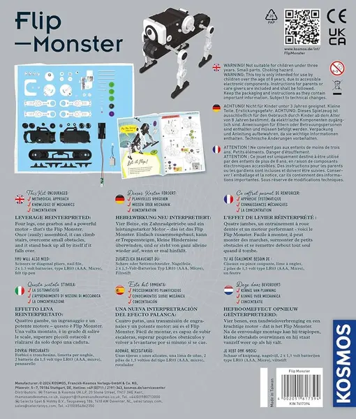Kit robotica - Flip Monster | Kosmos