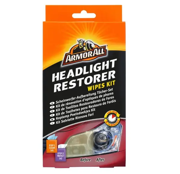 Kit servetele umede pentru restaurat farurile ARMOR ALL