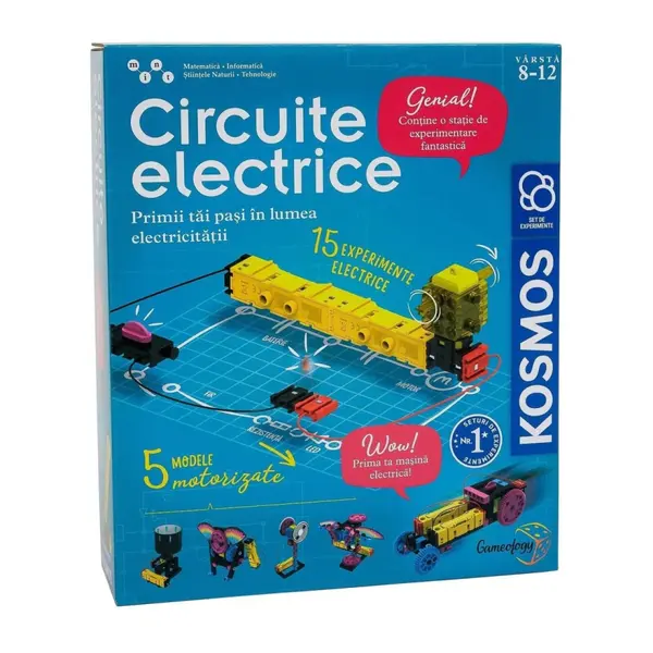 Kit STEM Construieste circuite electrice, Thames Kosmos