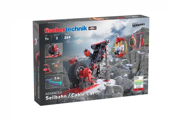 Kit STEM Teleferic, Fischertechnik