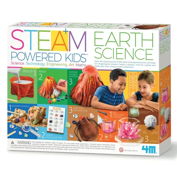 Kit stiintific, 4M, Stiinta Pamantului, Steam Kidz