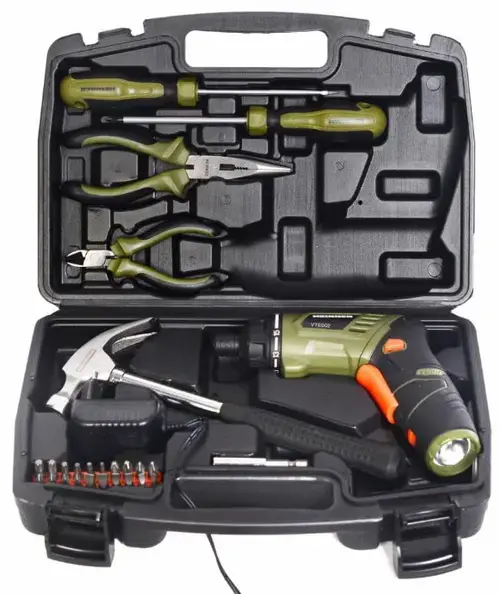 Kit Surubelnita cu acumulator Heinner VTE002, acumulator 3.6V Li-ion + Accesorii