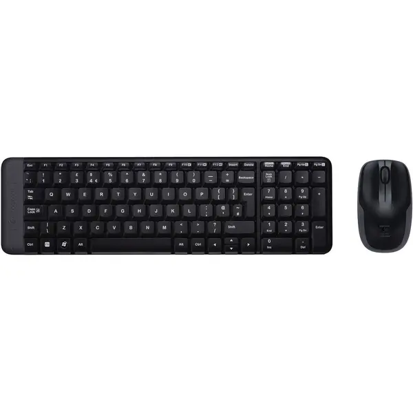Kit Tastatura + Mouse Logitech MK220, Wireless