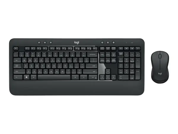 Kit tastatura + mouse Logitech MK540 Wireless, layout US INTL, Negru US International, Negru, 457.3 x 193.4 x 24 - 0 mm, USB