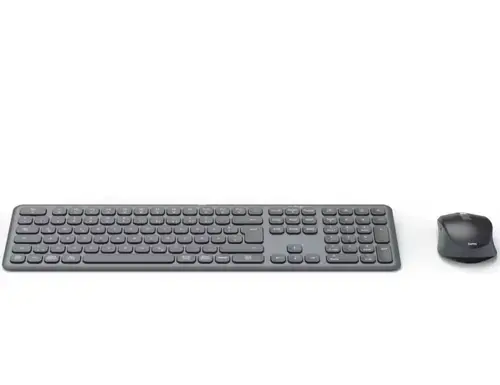 Kit tastatura si mouse HAMA WKM-550, USB, Bluetooth, Layout US (Negru)