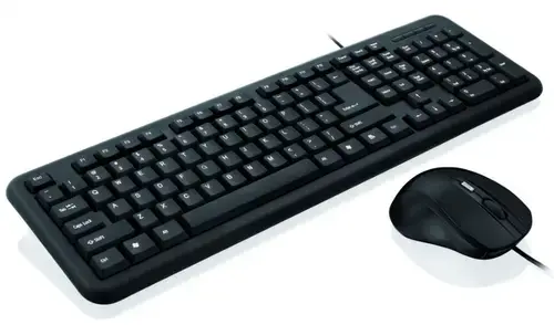Kit tastatura si mouse iBox Office kit 2 (Negru)