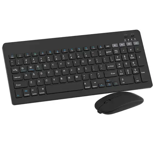 Kit tastatura si mouse Omega OKM2658B, Wireless, 800/1200/1600 dpi (Negru)
