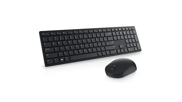 Kit tastatura si mouse wireless Dell Pro KM5221W, 2.4GHz, Copilot Key, 1600-4000 DPI, negru