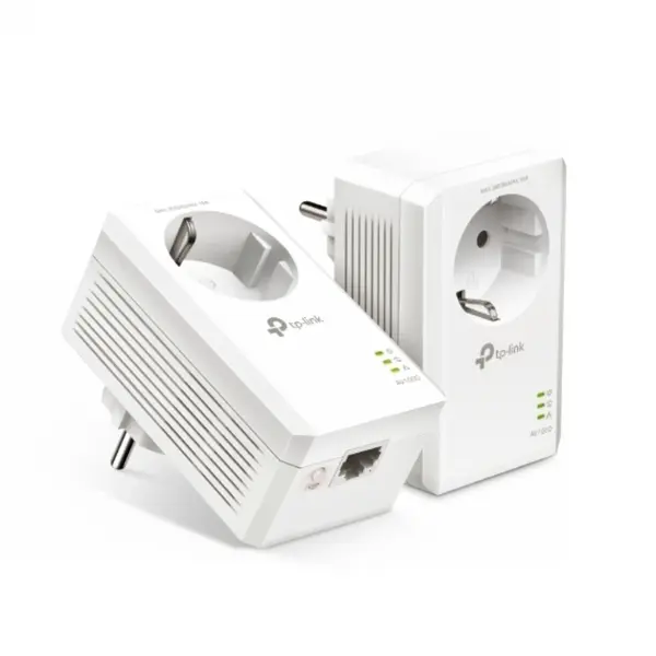 Kit transmisie internet prin reteaua electrica AV1000, 2 adaptoare, port Gigabit, criptare AES, TP-Link TL-PA7017P KIT