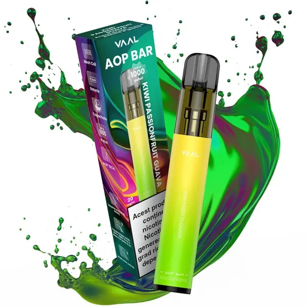 Kit VAAL AOP Bar 1000 pufuri 20mg - Kiwi Passion Fruit Guava