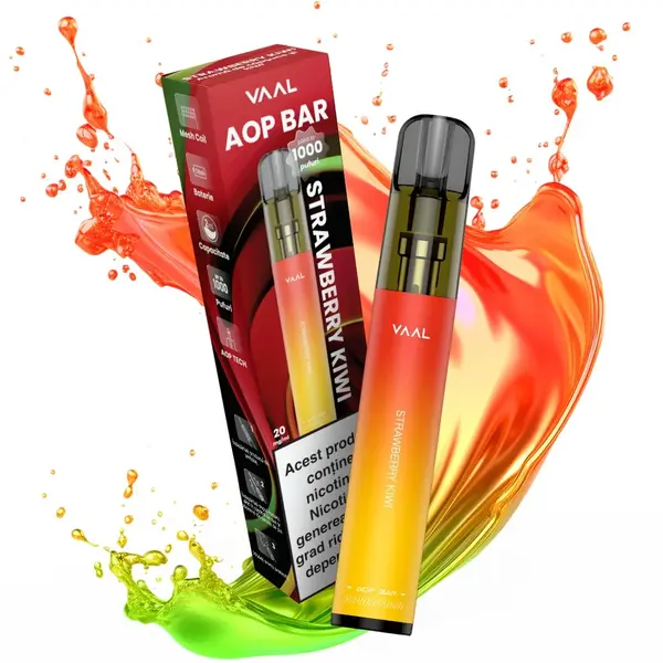 Kit VAAL AOP Bar 1000 pufuri 20mg - Strawberry Kiwi*