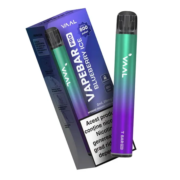 Kit Vapebar PRO 800 pufuri 20mg - Blueberry Ice