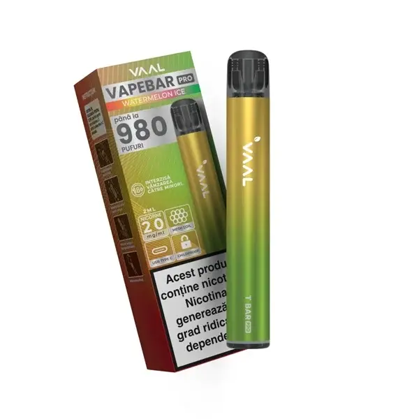 Kit Vapebar PRO 980 pufuri 20mg - Watermelon Ice