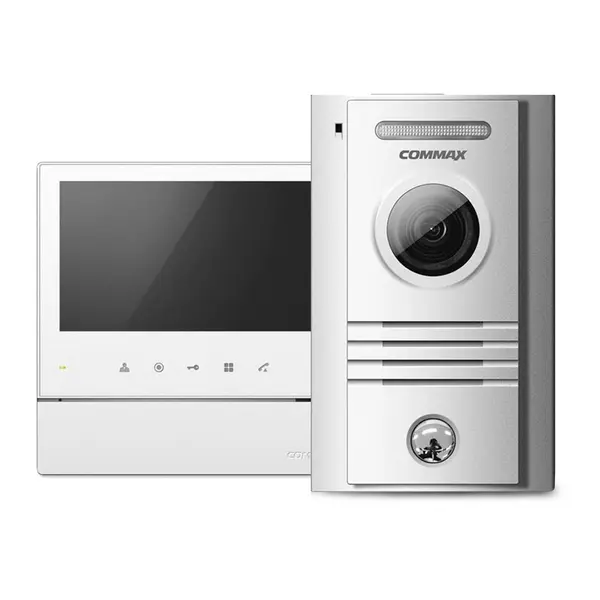 Kit videointerfon Commax COLOR FAM N, 1 familie, 7 inch, aparent