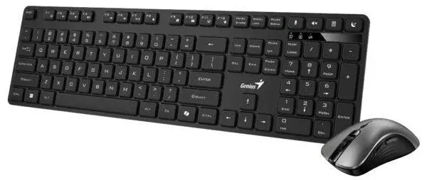 Kit wireless Genius Slimstar, negru Kit wireless Genius Slimstar, negru