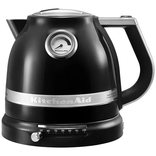 KITCHENAID Fierbator electric KitchenAid Artisan onyx Black 5KEK1522EOB, 2400W, 1.5l, Negru