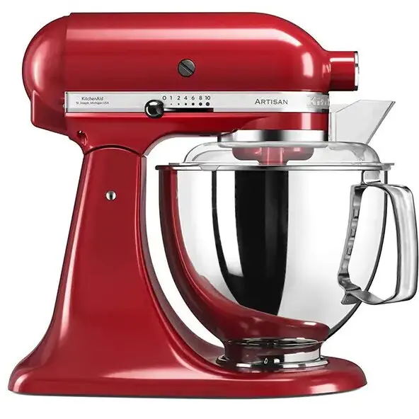 KITCHENAID Mixer cu bol KitchenAid Artisan 5KSM175PSEER, 4.8l, 300W, 10 trepte viteza, Rosu