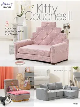 Kitty Couches II. 3 Couches Your Furry Feline Can't Resist!, Paperback/Bendy Carter