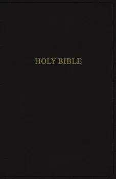 KJV, Deluxe Reference Bible, Giant Print, Imitation Leather, Black, Indexed, Red Letter Edition/Thomas Nelson