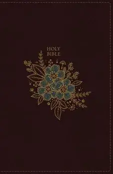KJV, Deluxe Reference Bible, Personal Size Giant Print, Imitation Leather, Burgundy, Indexed, Red Letter Edition/Thomas Nelson
