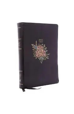 KJV, Deluxe Reference Bible, Super Giant Print, Imitation Leather, Black, Indexed, Red Letter Edition - Thomas Nelson