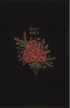 KJV, Deluxe Reference Bible, Super Giant Print, Imitation Leather, Black, Red Letter Edition - Thomas Nelson