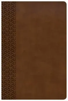 KJV Everyday Study Bible, British Tan Leathertouch/Csb Bibles by Holman