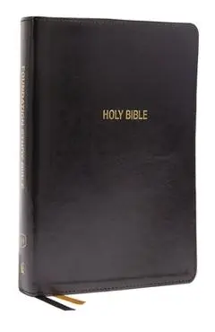 Kjv, Foundation Study Bible, Large Print, Leathersoft, Black, Red Letter, Comfort Print: Holy Bible, King James Version - Thomas Nelson