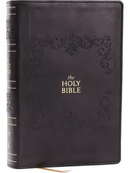 KJV Holy Bible: Personal Size Giant Print, Black Leathersoft, Red Letter, Comfort Print: King James Version/Thomas Nelson